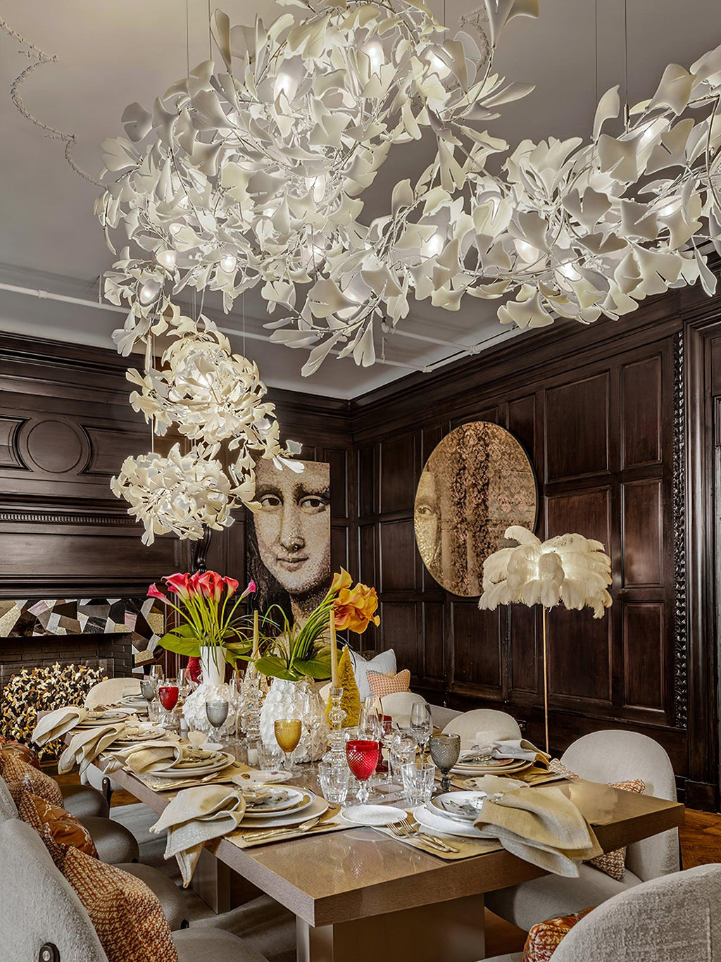 Gingko Chandelier C Style — product view 46