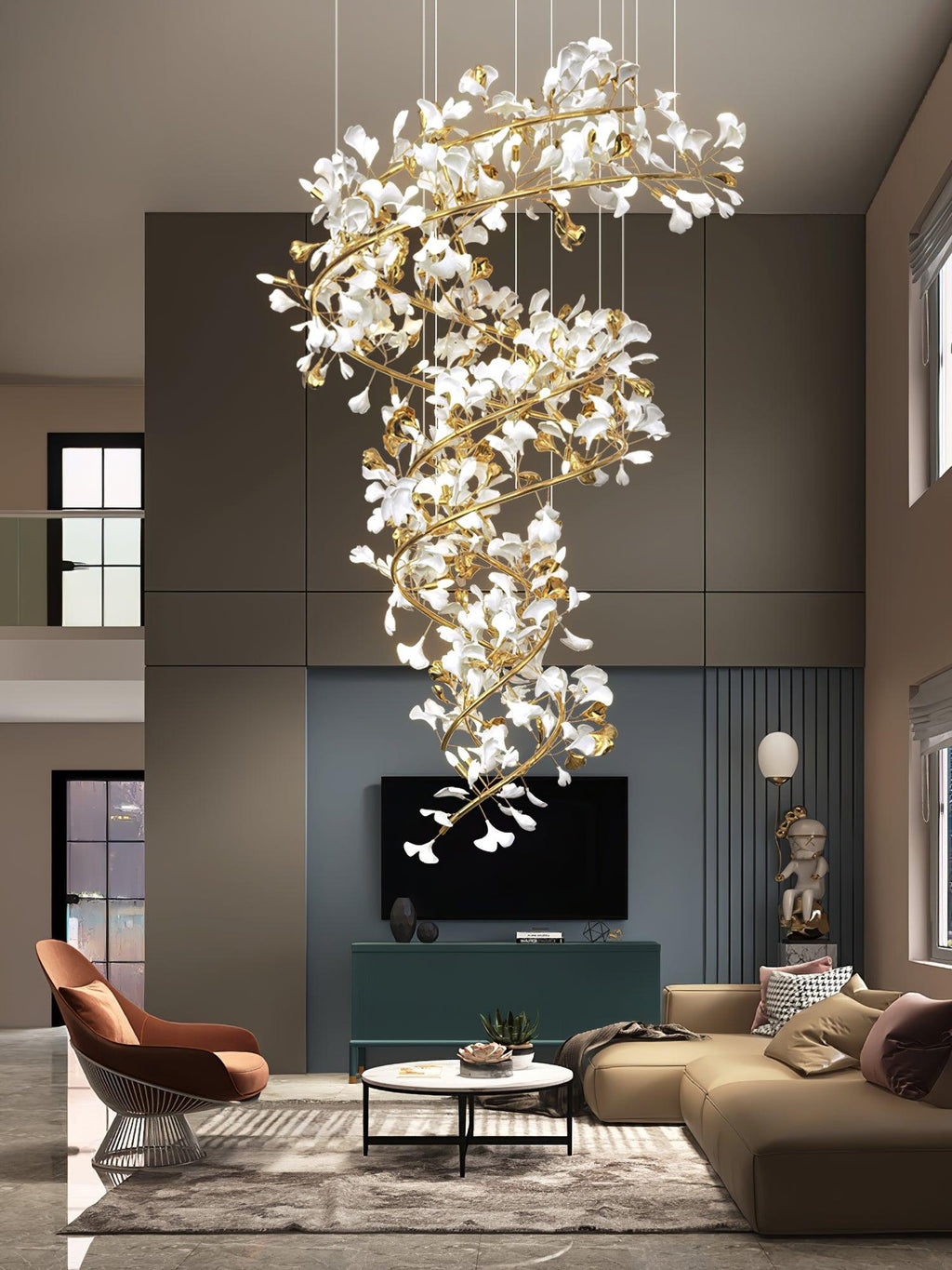 Gingko Chandelier Q Style — product view 9