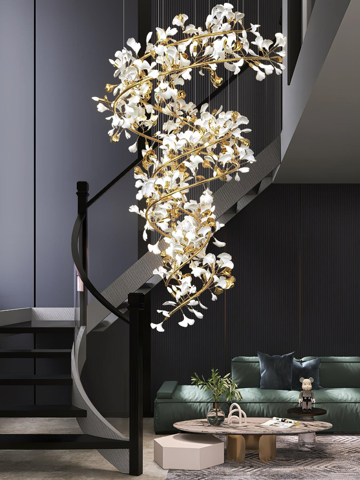 Gingko Chandelier Q Style — product view 11