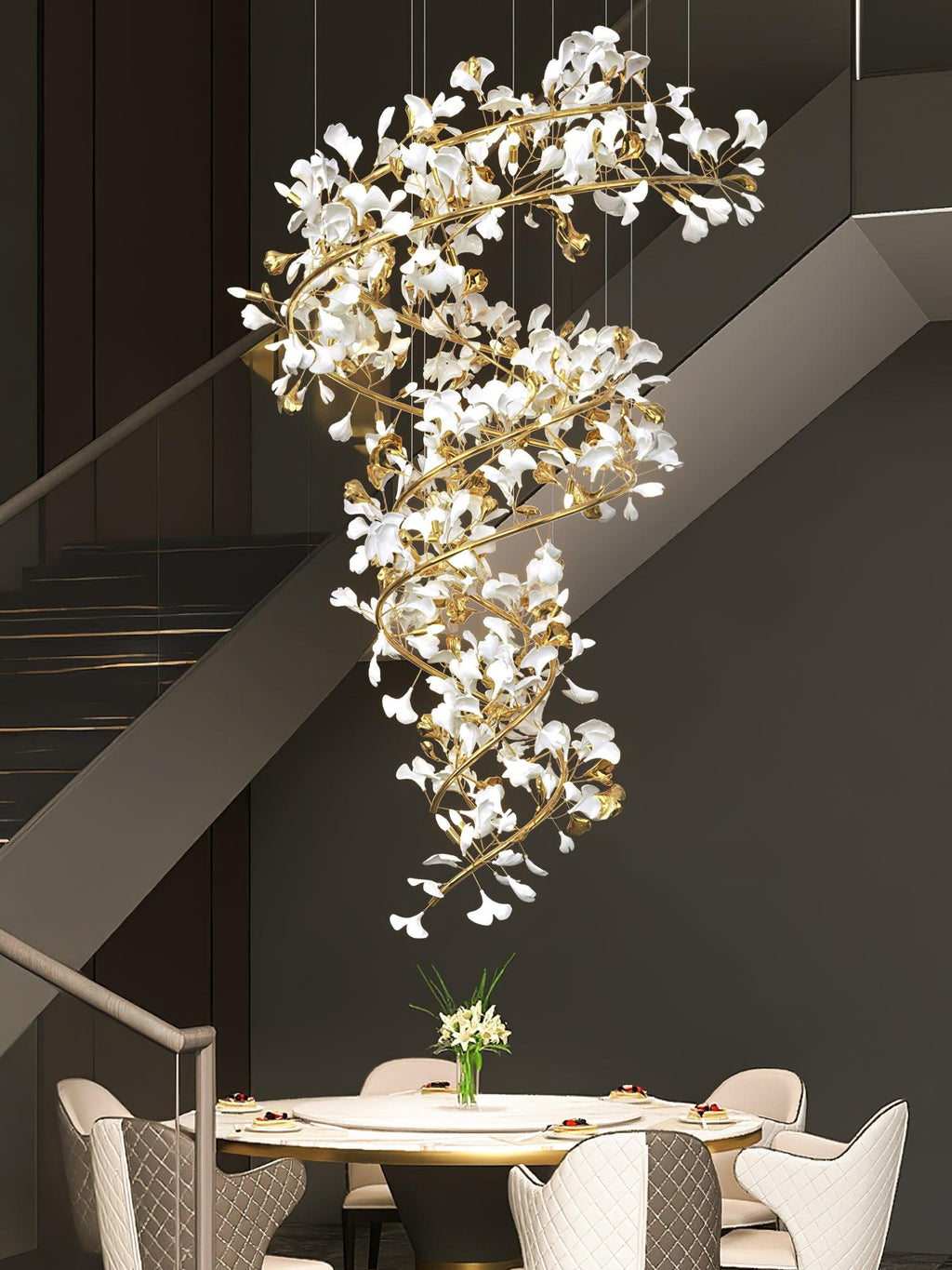 Gingko Chandelier Q Style — product view 12