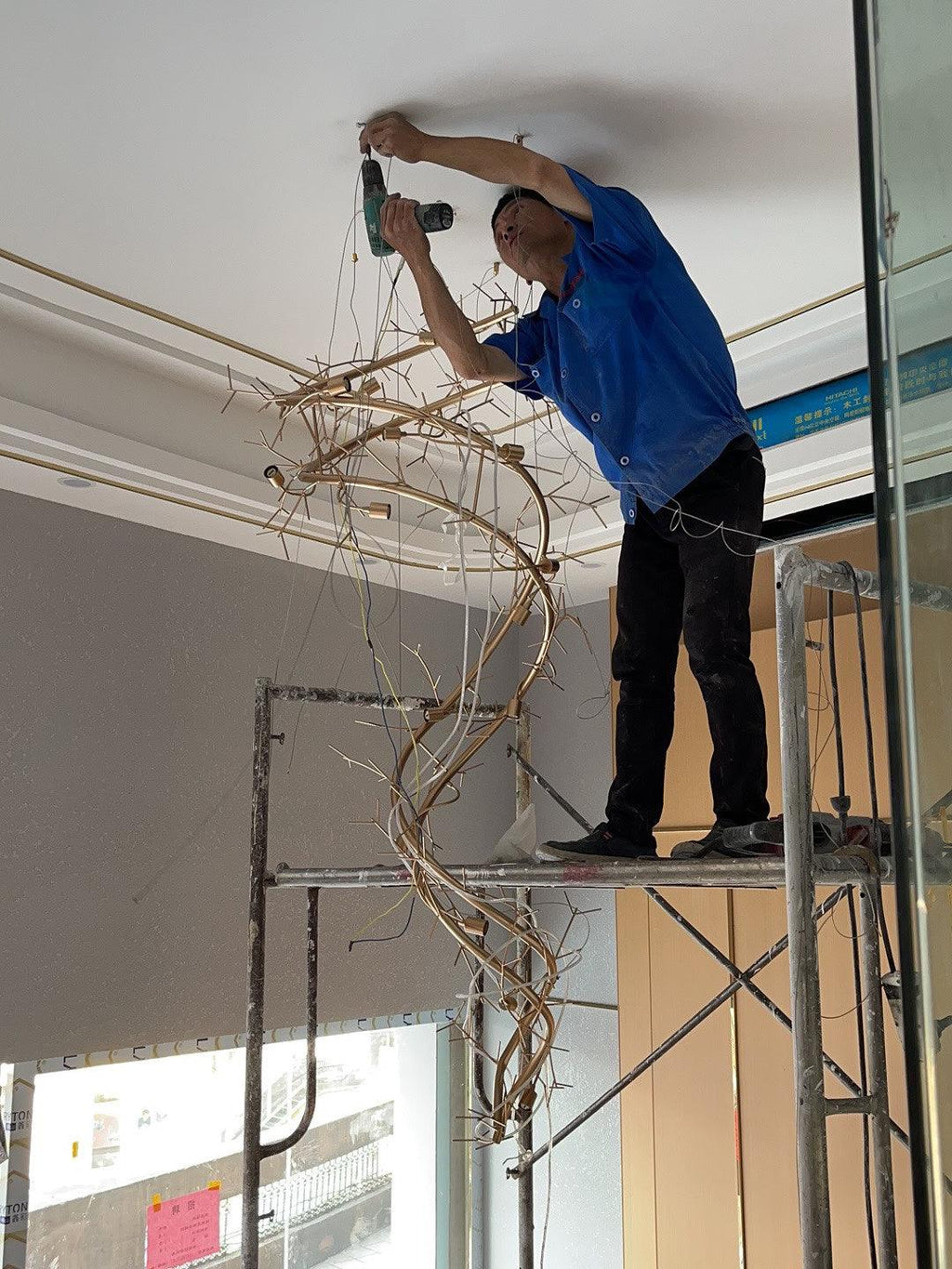 Gingko Chandelier Q Style — product view 13