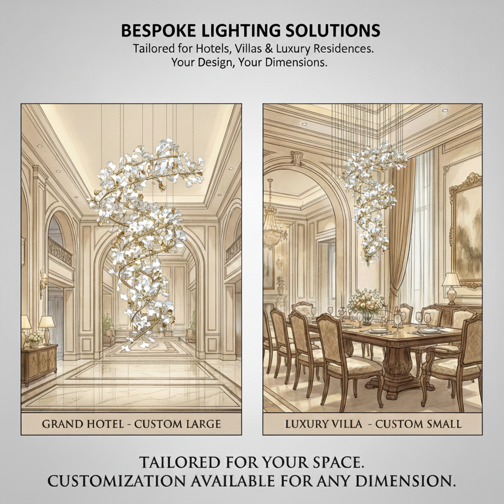 Gingko Chandelier Q Style — product view 25
