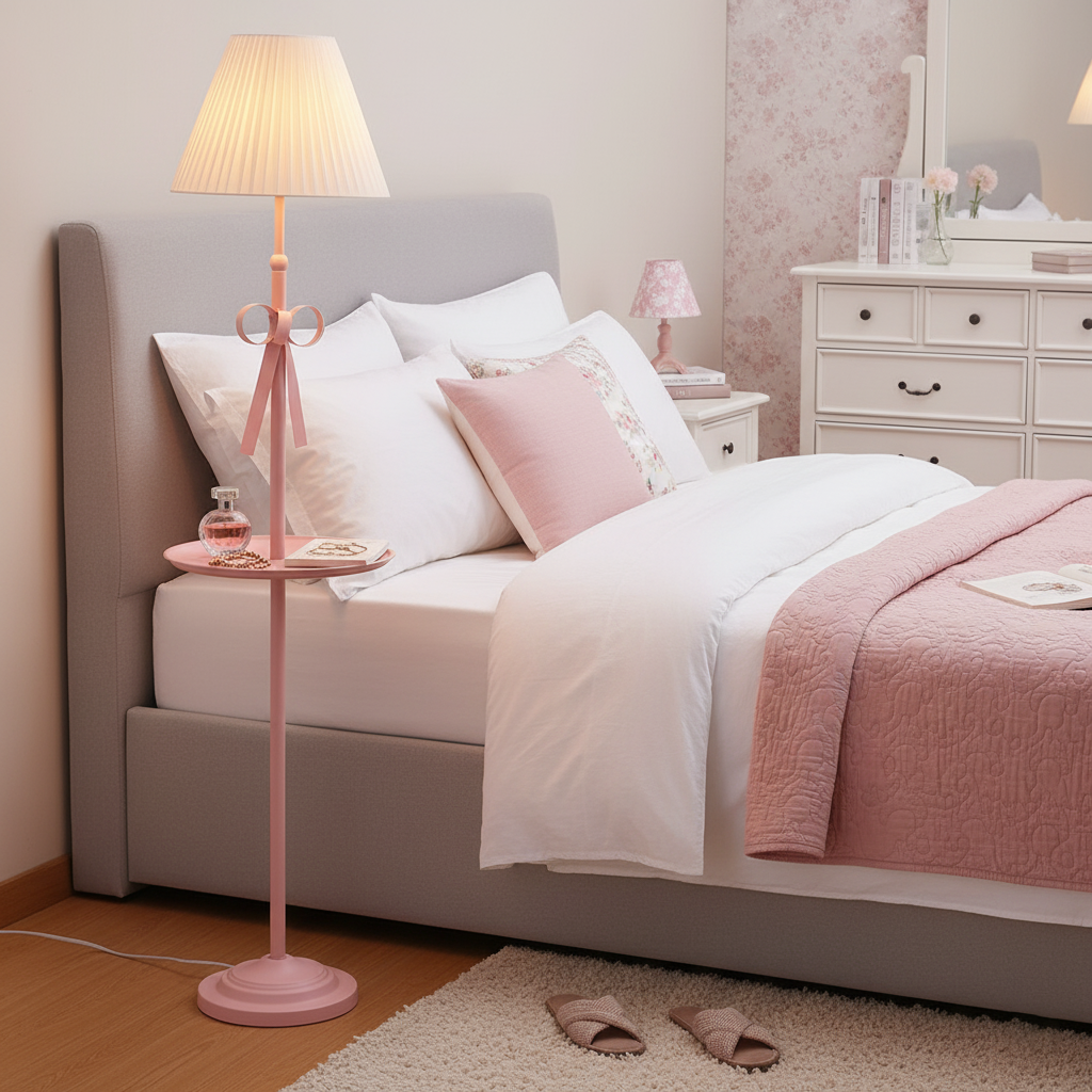 Sara Ribbon Metal Floor Lamp — product view 6
