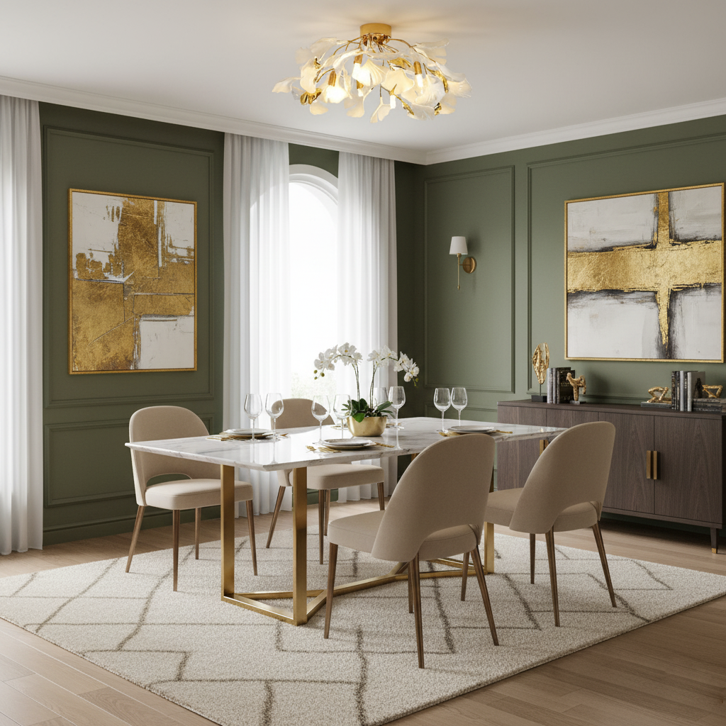 Gingko Valla Metal Ceiling Light — product view 7