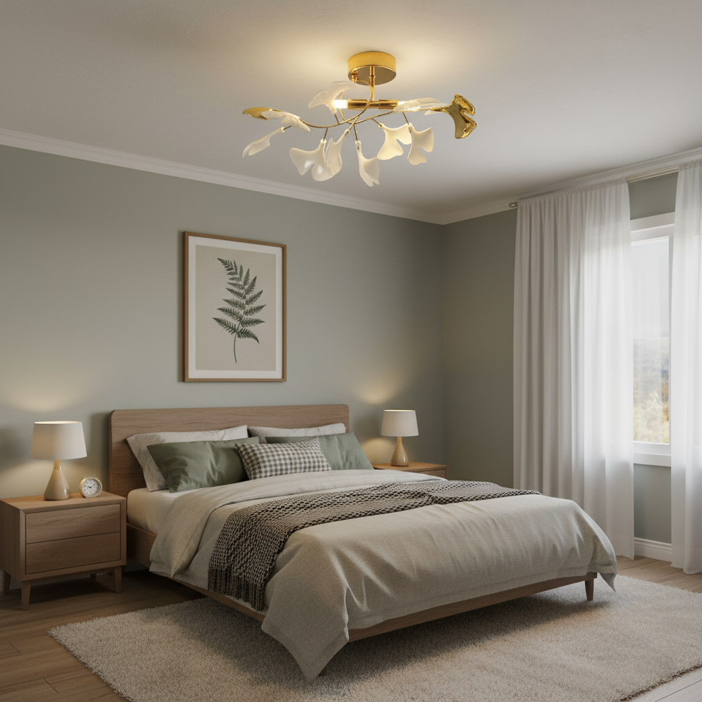 Gingko Valla Metal Ceiling Light — product view 9