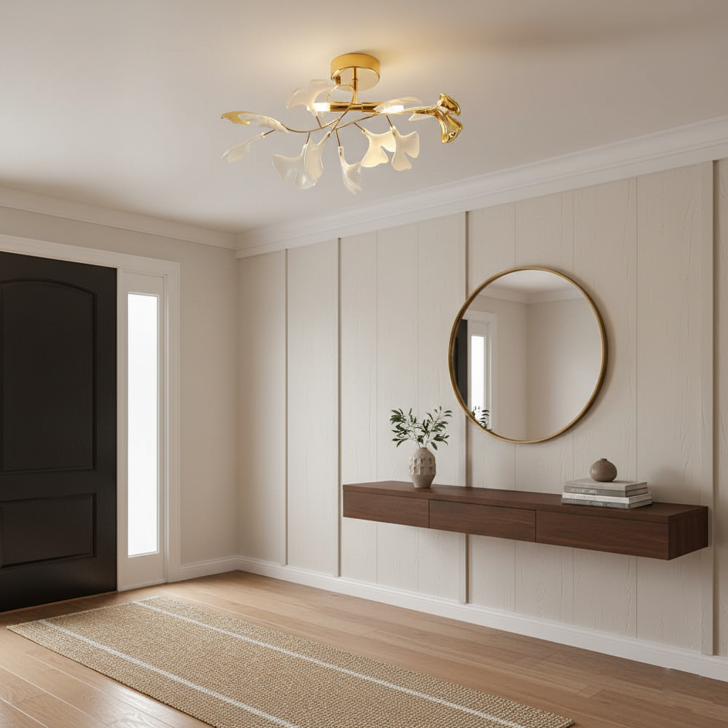 Gingko Valla Metal Ceiling Light — product view 10