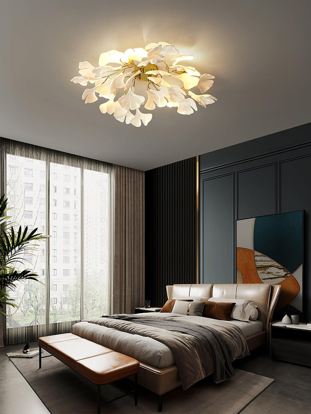 Gingko Valla Metal Ceiling Light — product view 13