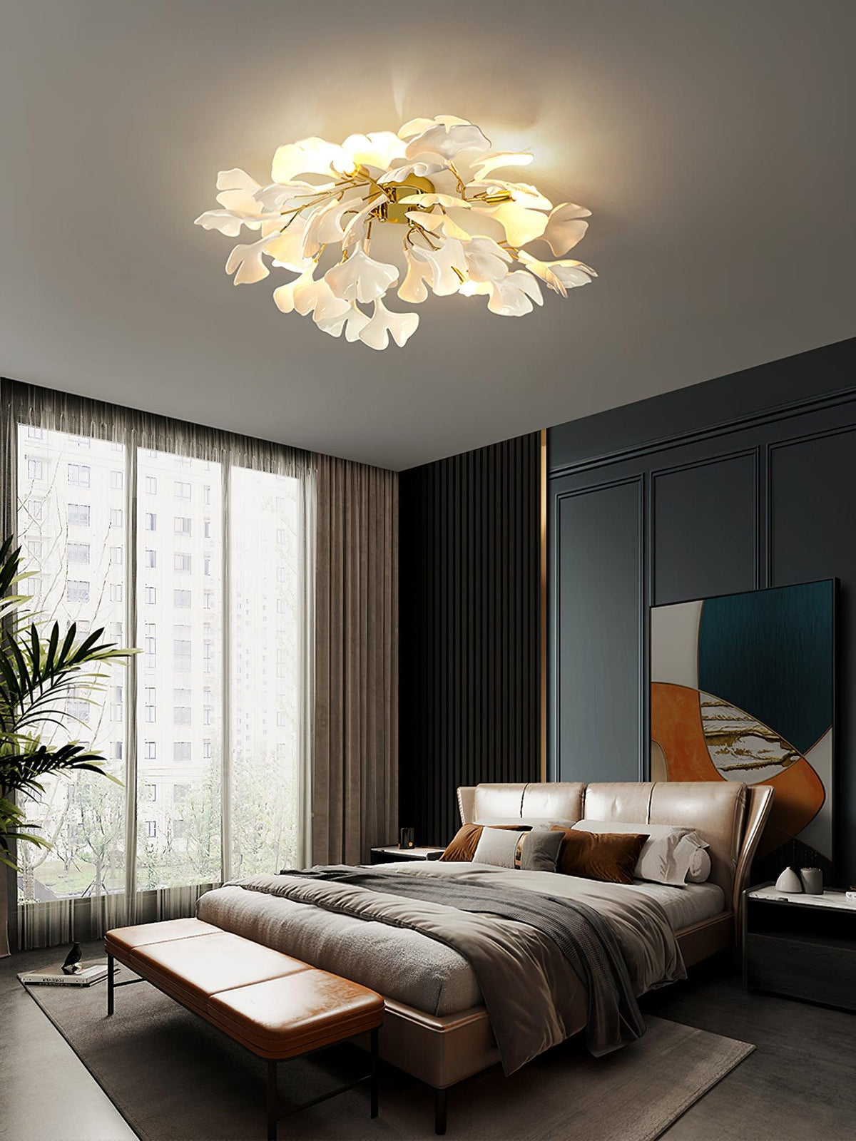 Gingko Valla Metal Ceiling Light — product view 13