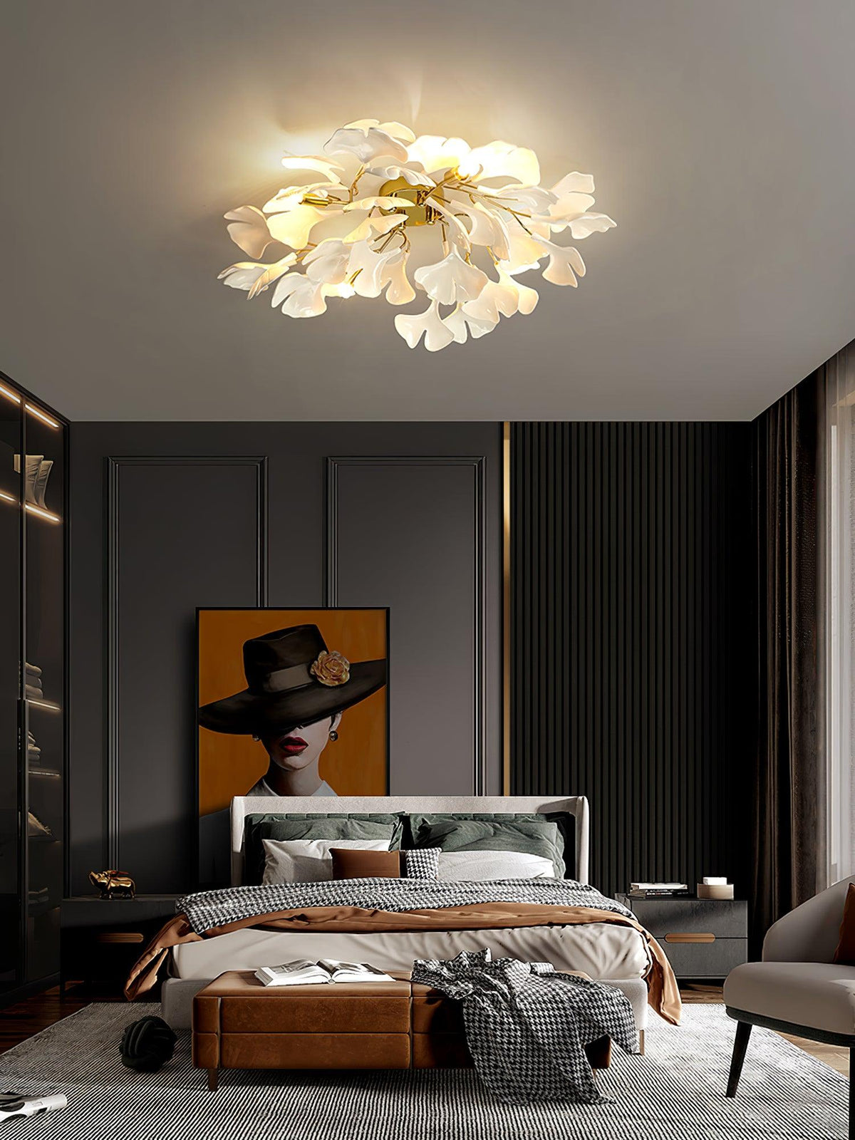 Gingko Valla Metal Ceiling Light — product view 14