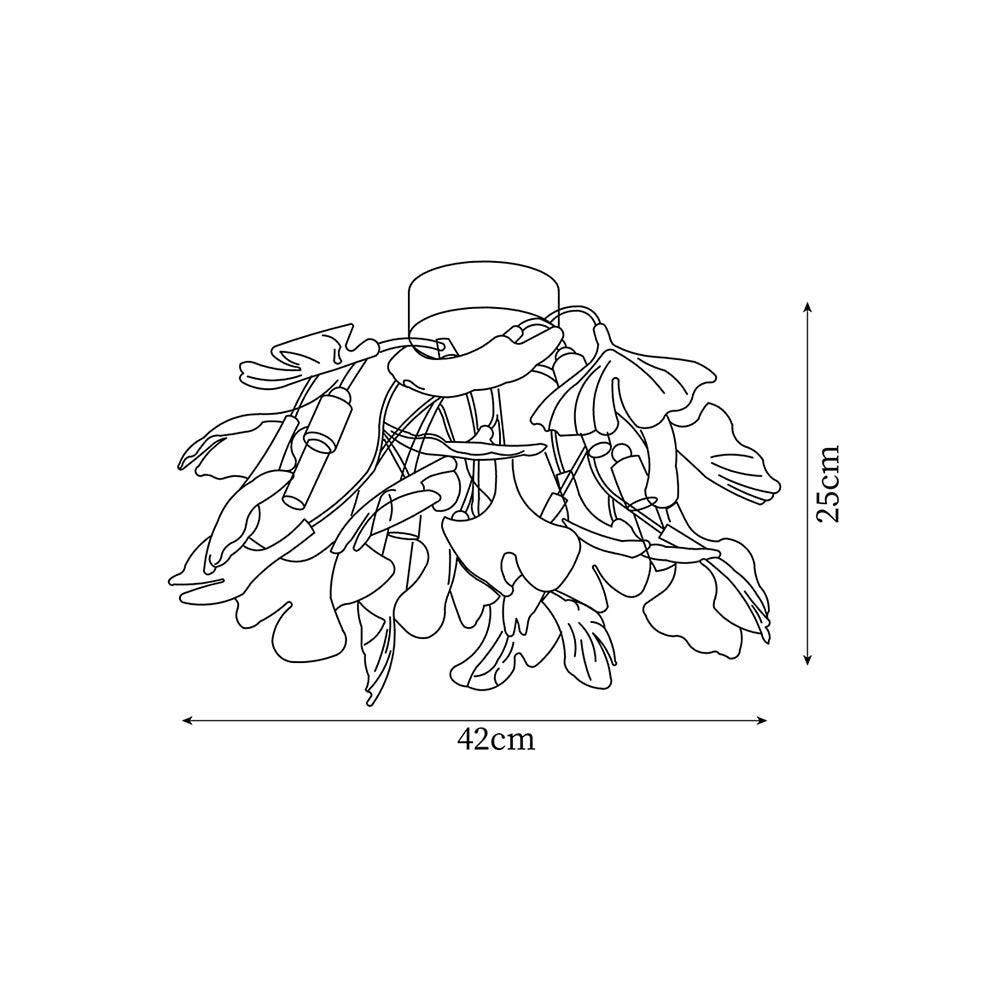 Gingko Valla Metal Ceiling Light — product view 25