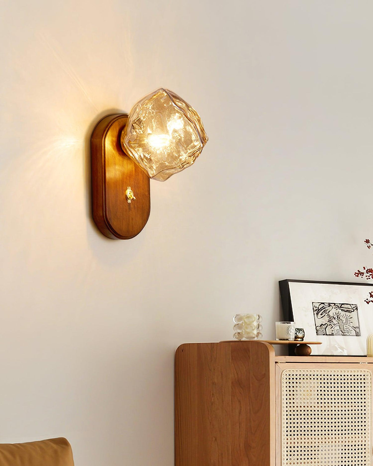 ice Cubes Glass Wall Lamp — product view 7
