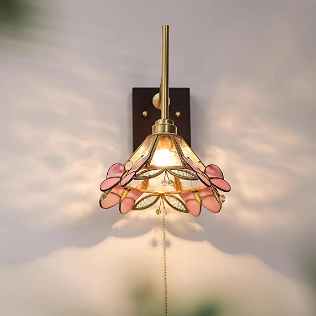 Valerie Butterfly Glass Wall Lamp — product view 6