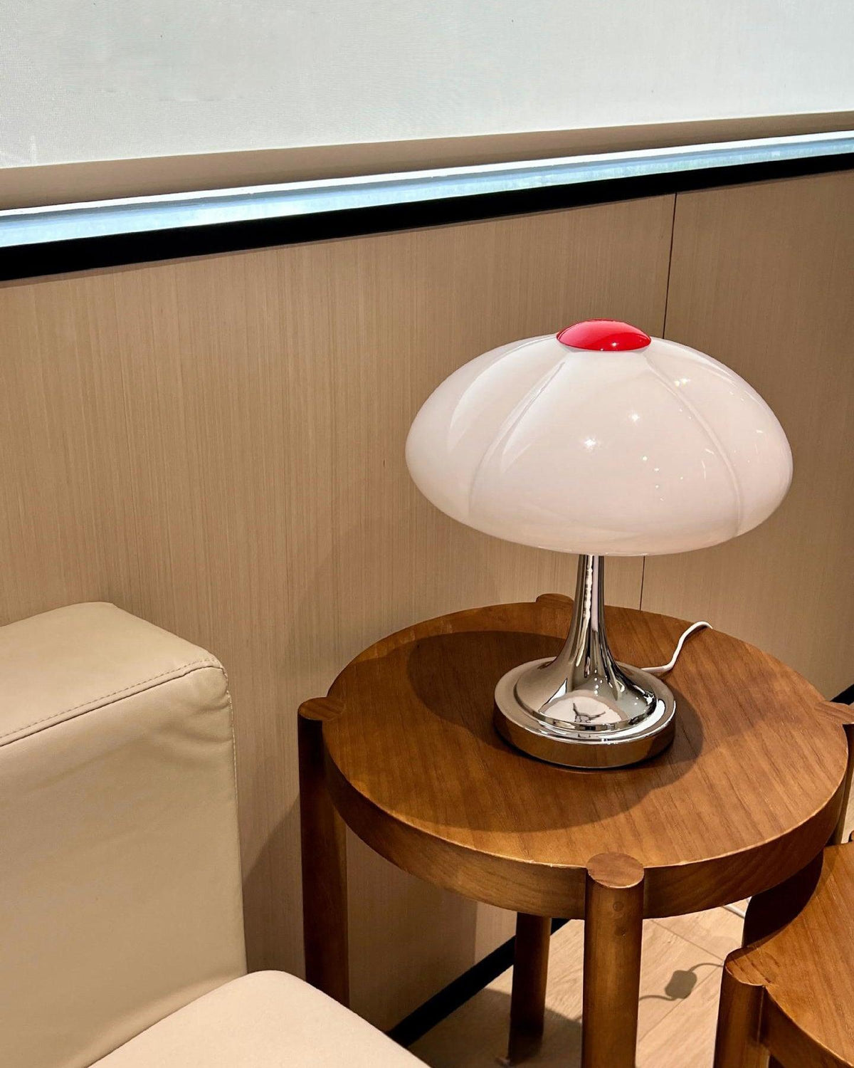 Toledo Mushroom Glass Table Lamp — product view 4