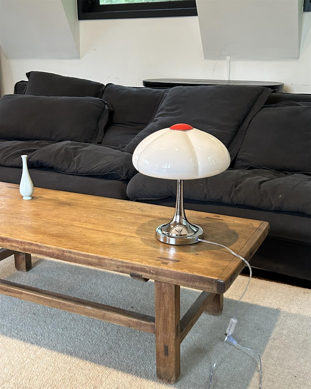 Toledo Mushroom Glass Table Lamp — product view 9