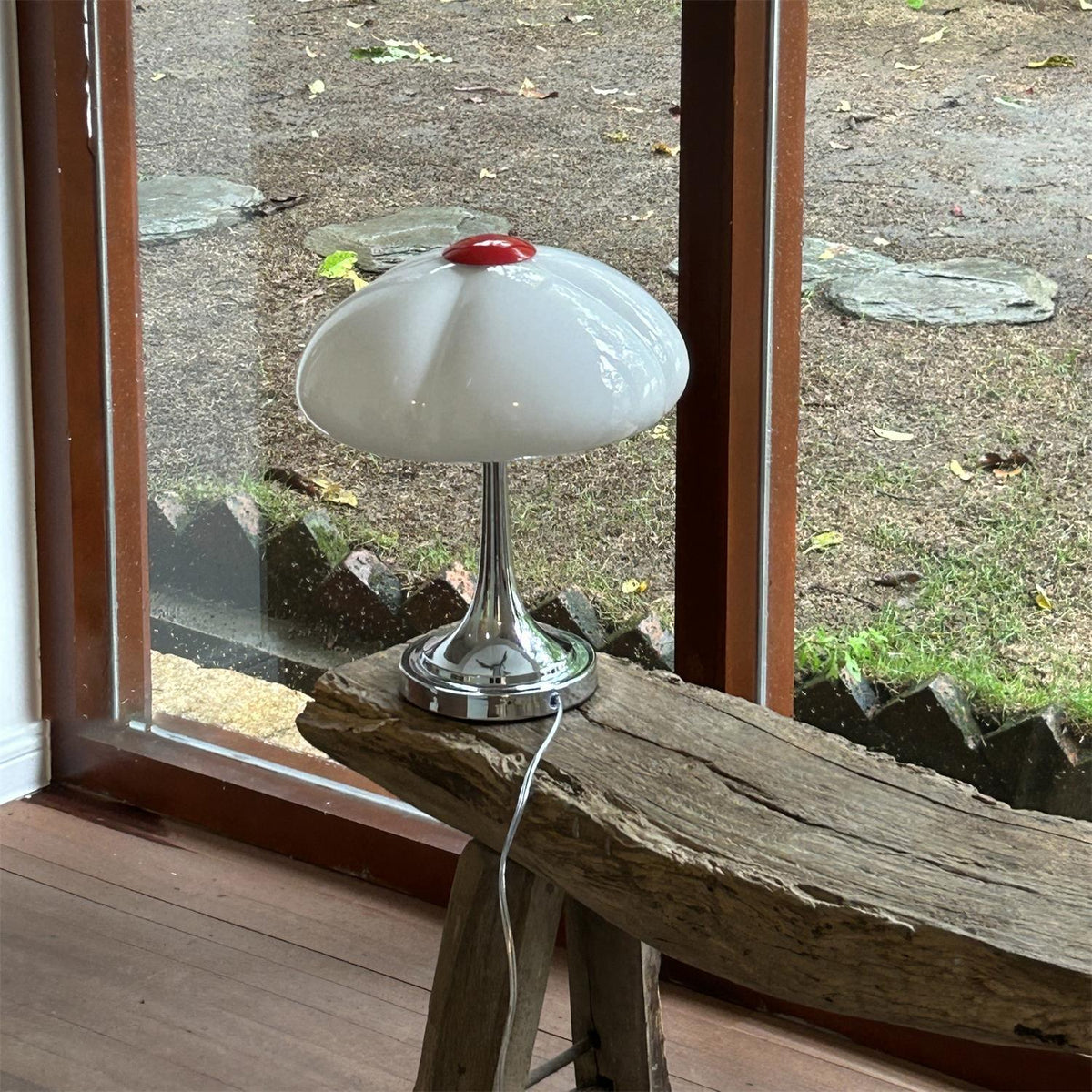 Toledo Mushroom Glass Table Lamp — product view 12