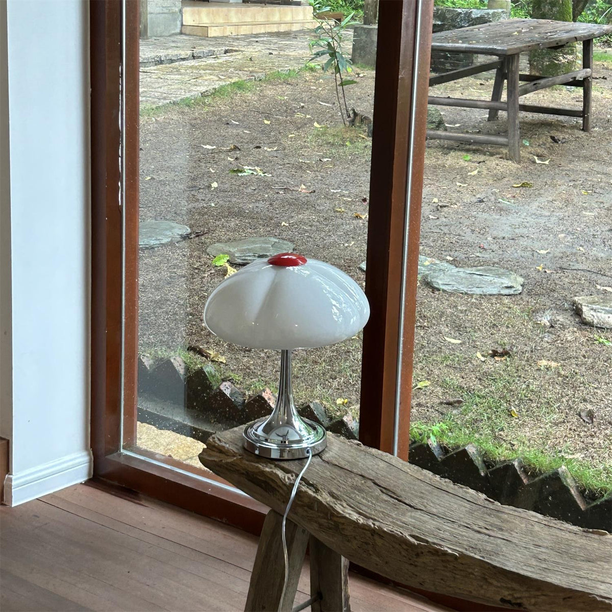 Toledo Mushroom Glass Table Lamp — product view 15