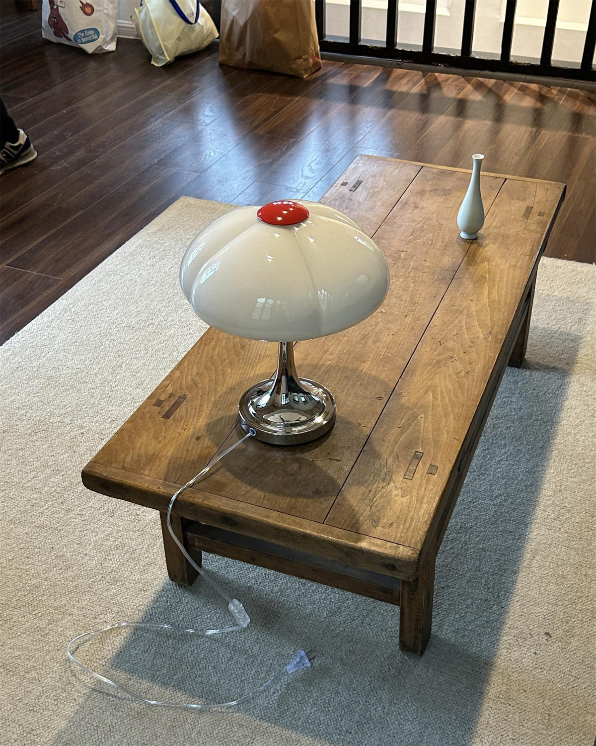Toledo Mushroom Glass Table Lamp — product view 16