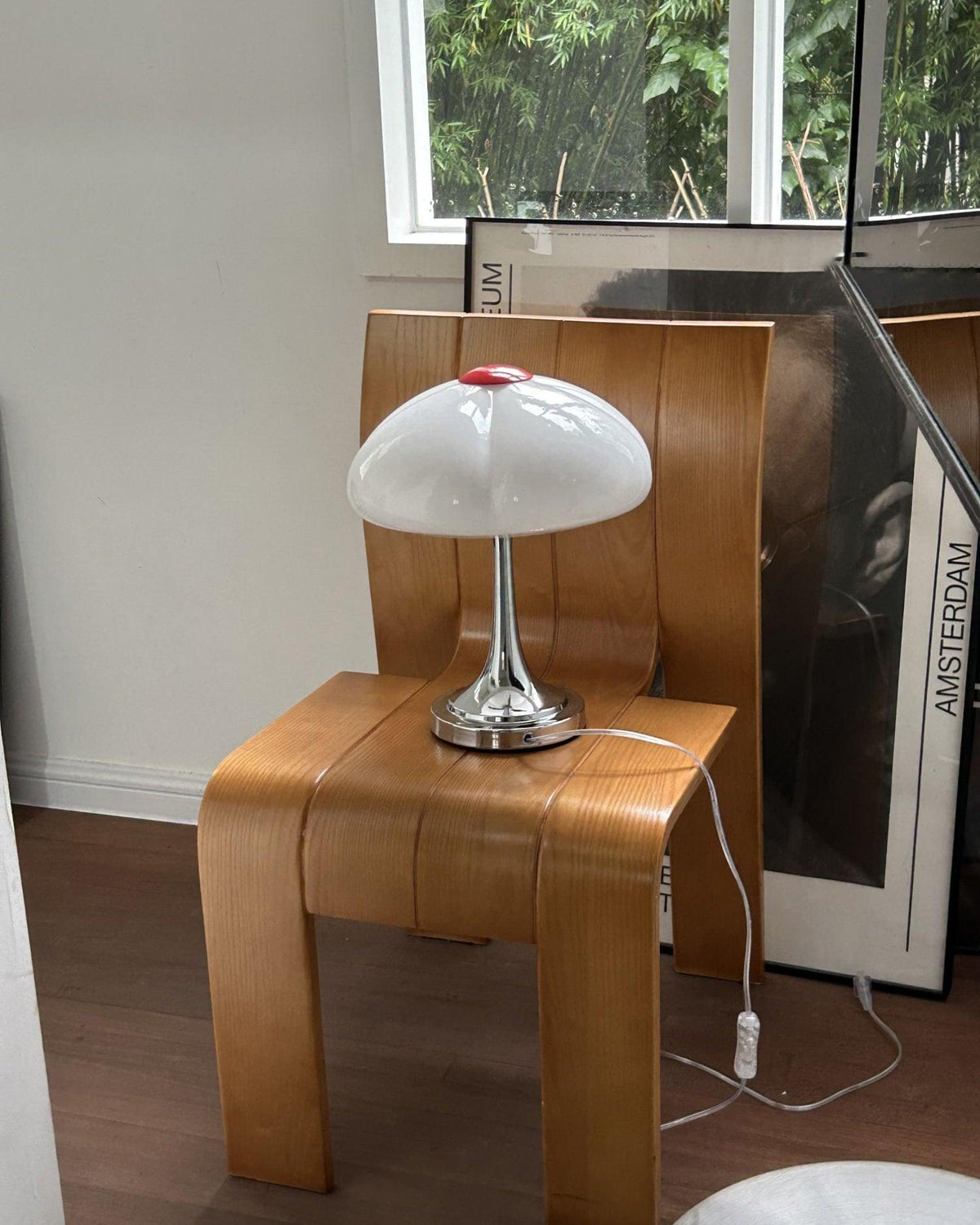 Toledo Mushroom Glass Table Lamp — product view 18