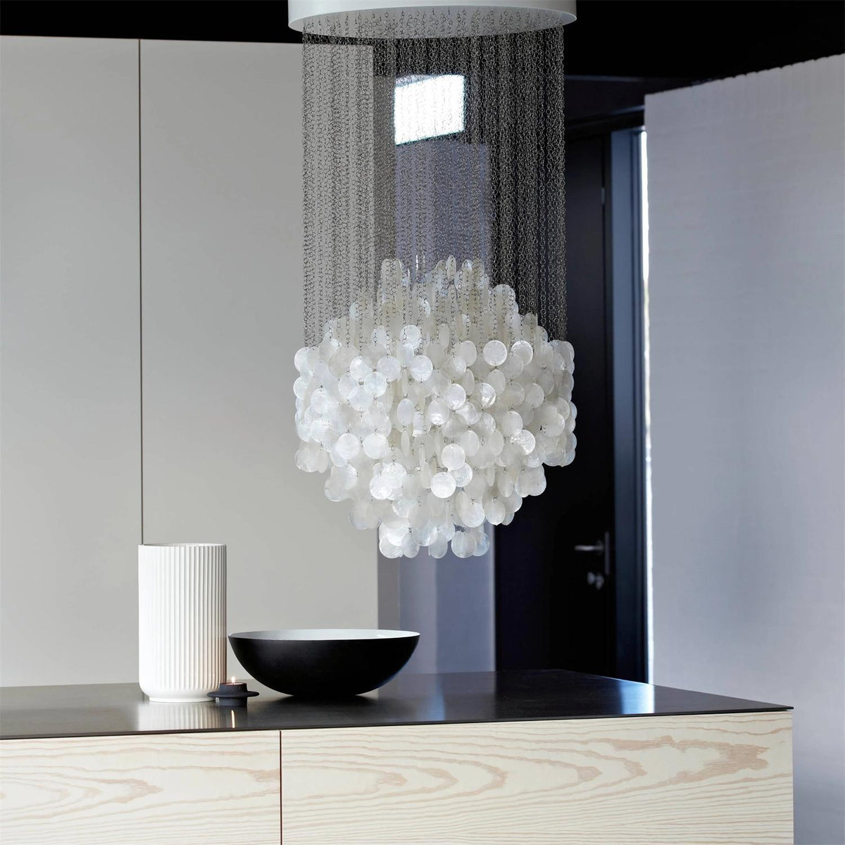 Shell Collections Metal Chandelier — product view 2