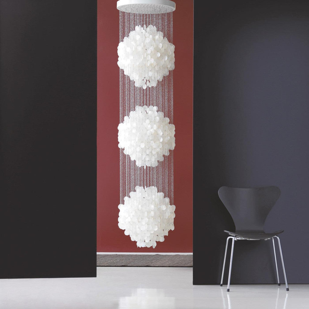 Shell Collections Metal Chandelier — product view 4