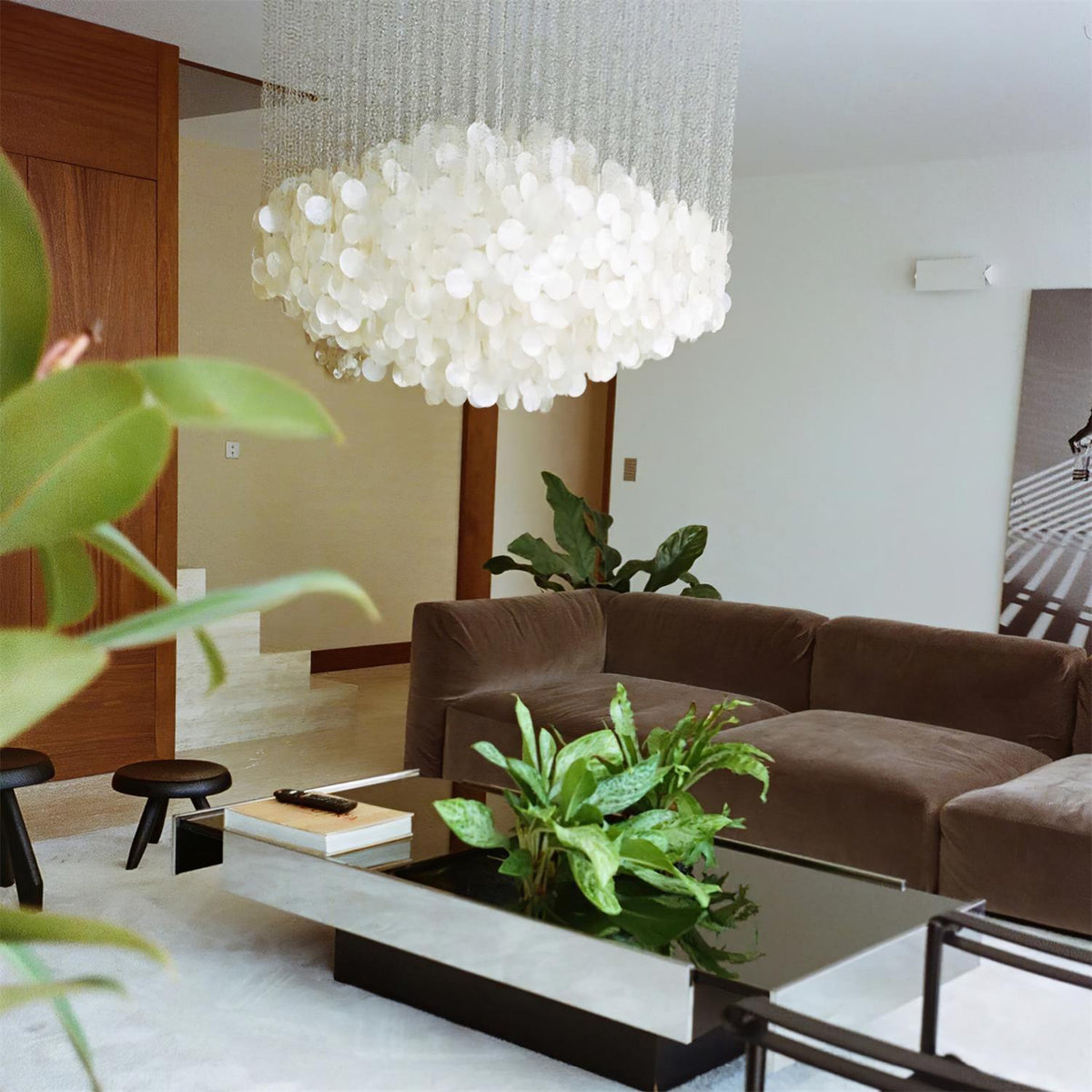 Shell Collections Metal Chandelier — product view 10
