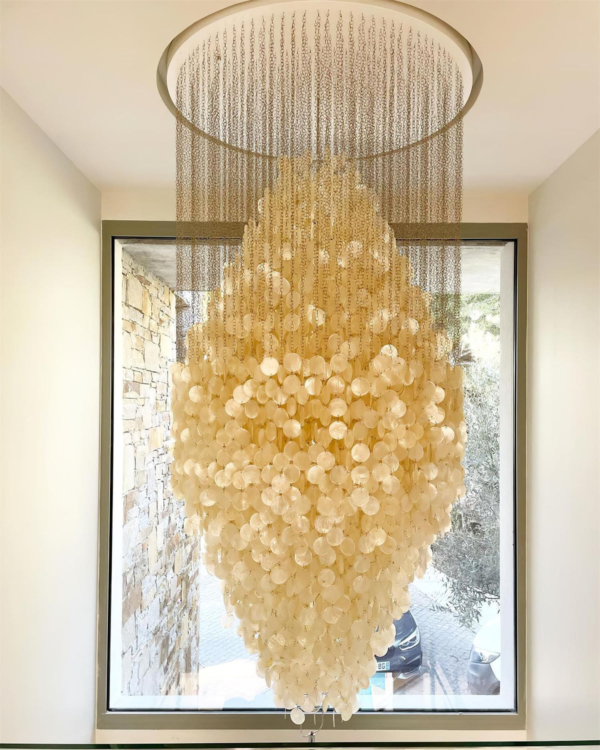 Shell Collections Metal Chandelier — product view 11