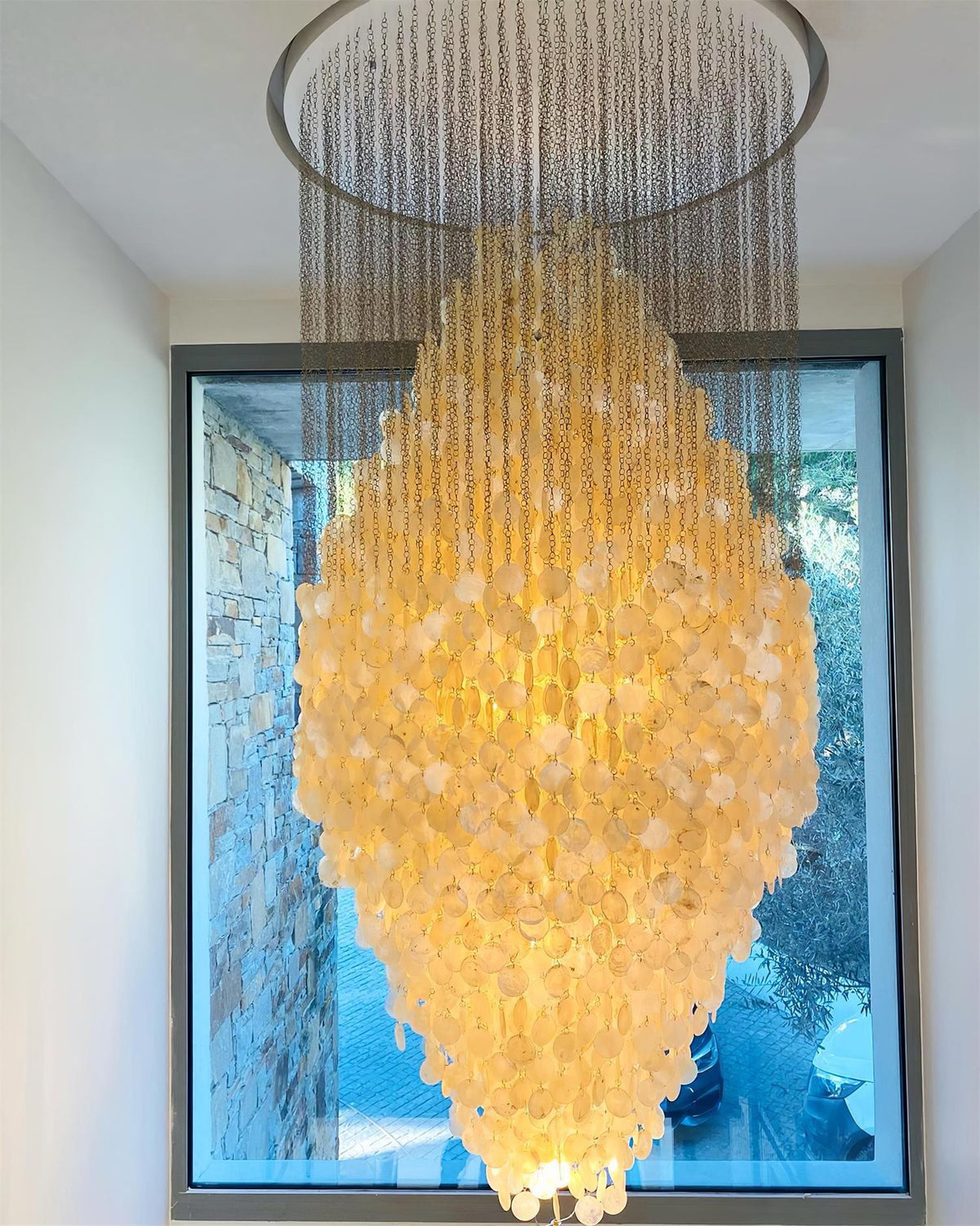 Shell Collections Metal Chandelier — product view 12
