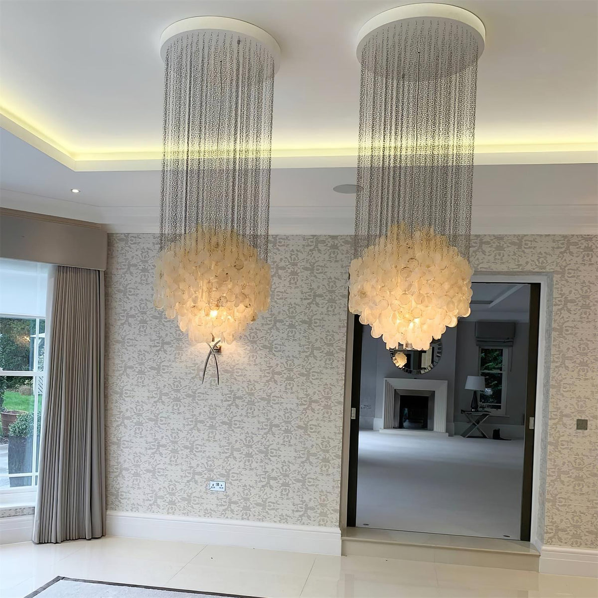 Shell Collections Metal Chandelier — product view 13