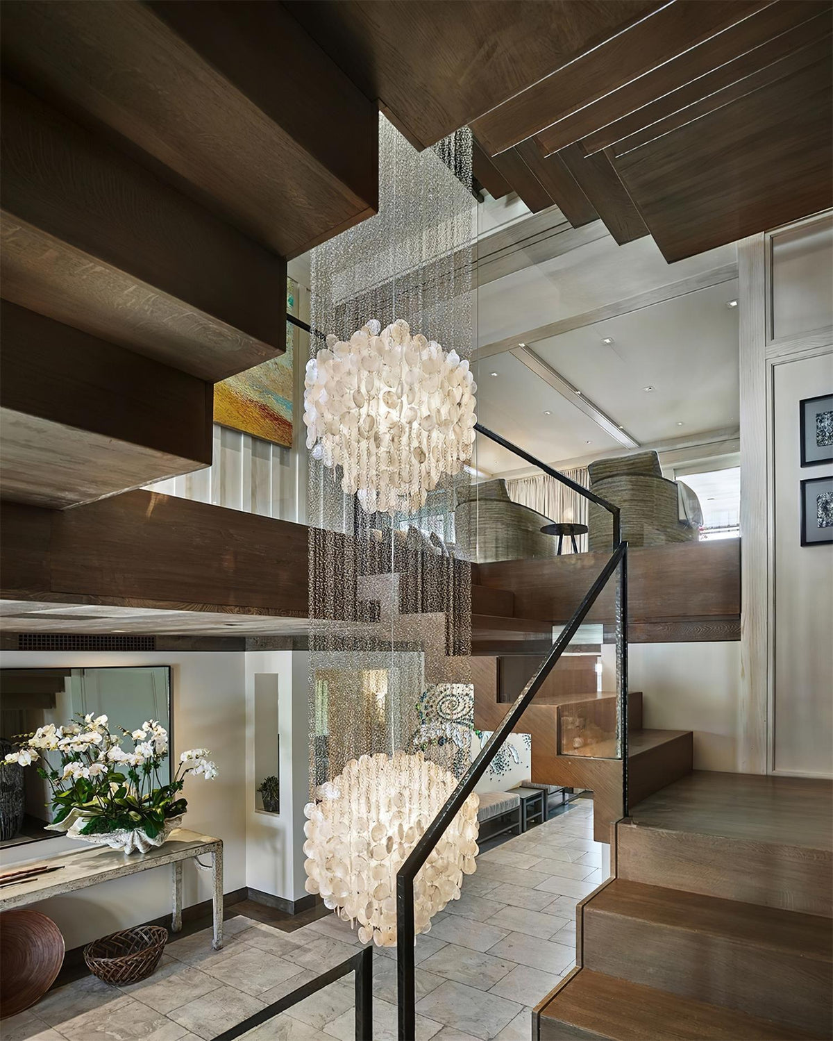 Shell Collections Metal Chandelier — product view 24