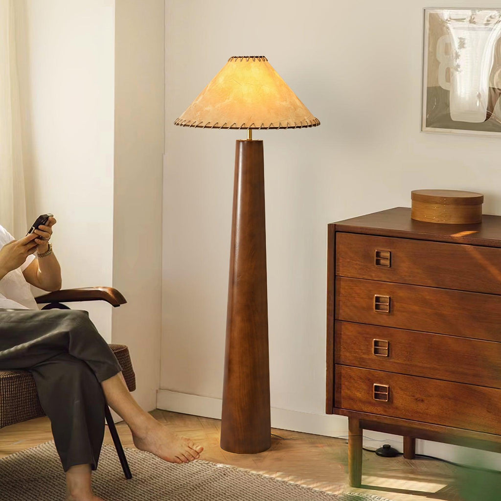 Kibo Wood Floor Lamp — product view 2