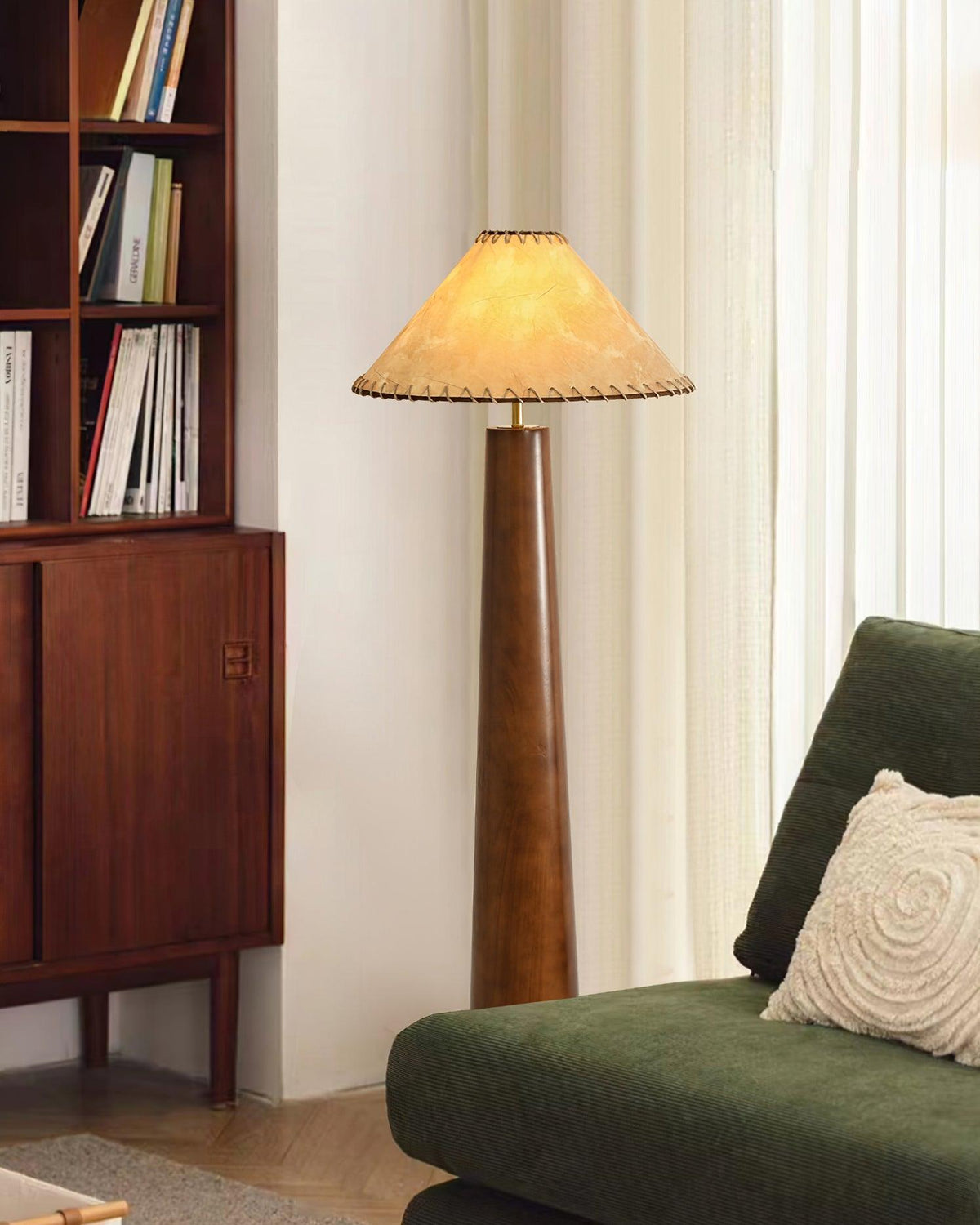 Kibo Wood Floor Lamp — product view 7