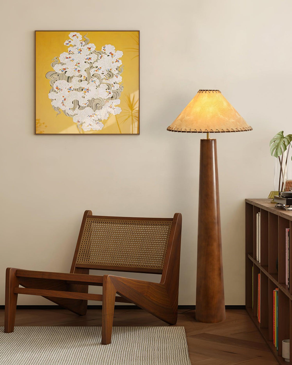 Kibo Wood Floor Lamp — product view 10