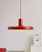 Red Frisbee Metal Pendant Lamp — product view 24