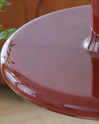 Red Frisbee Metal Pendant Lamp — product view 26