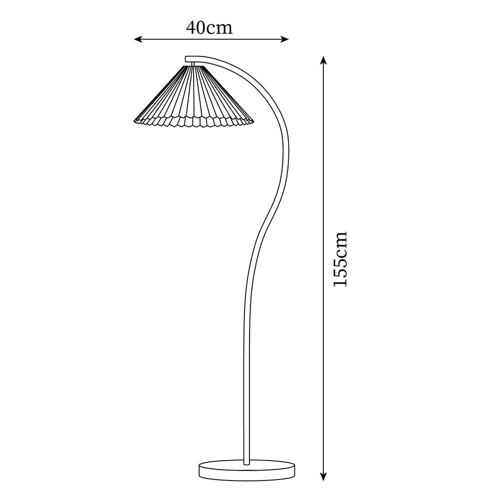 Caprani Tove Metal Floor Lamp — product view 5