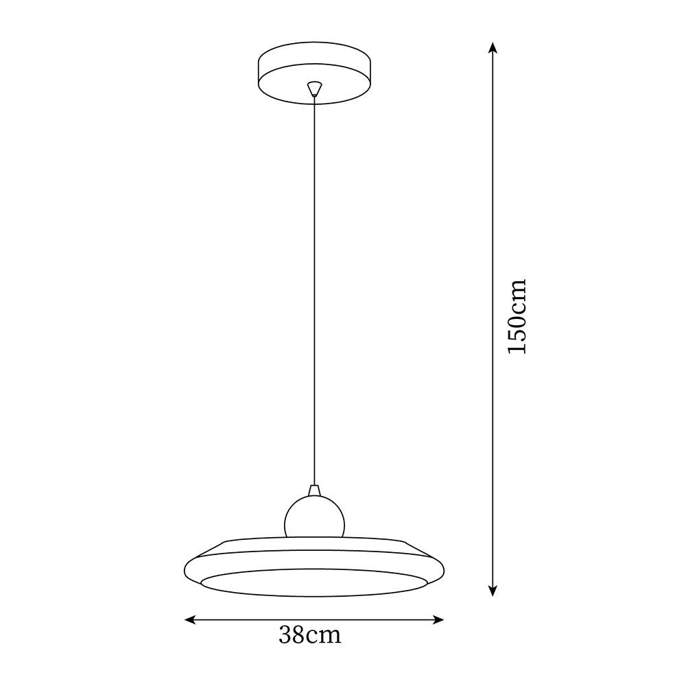 Blakely Metal Pendant Lamp — product view 5