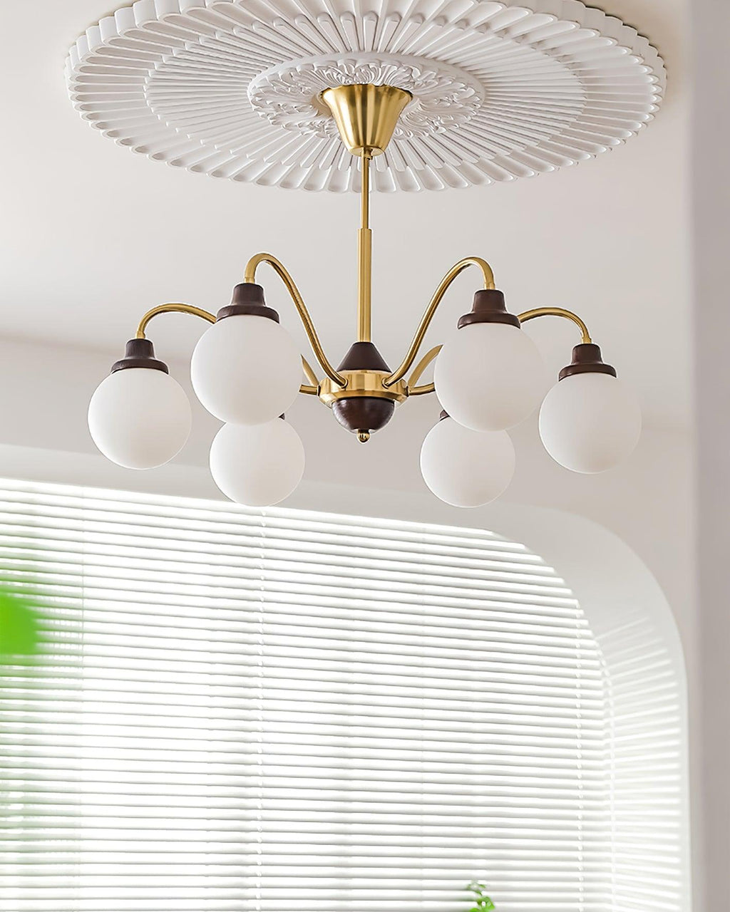 Tillary Retro Glass Chandelier — product view 9