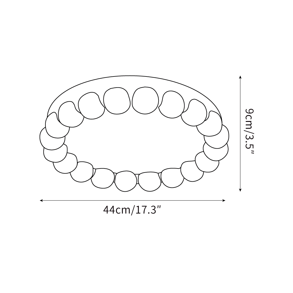 Bead Shaped Metal Ceiling Lamp — product view 33