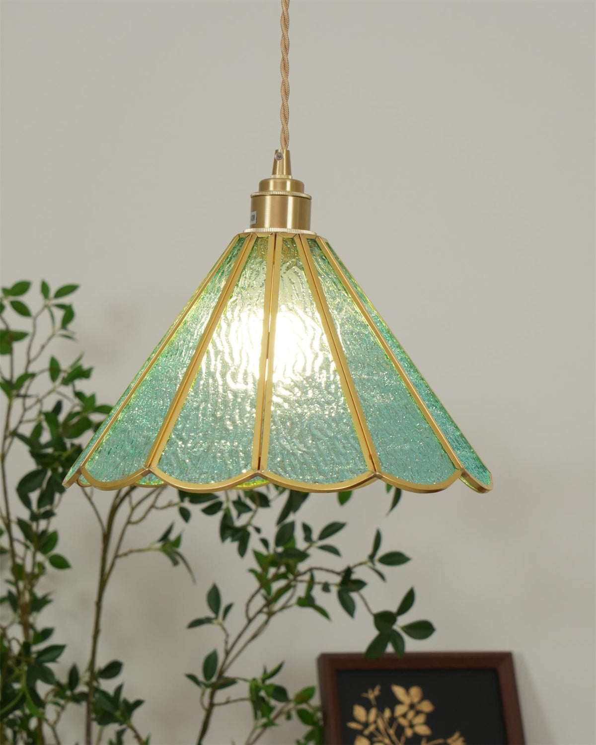 Leslie Glass Pendant Lamp — product view 9