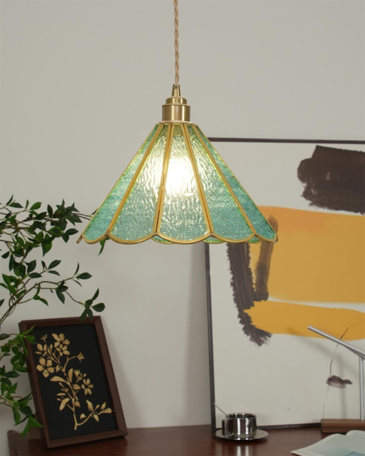 Leslie Glass Pendant Lamp — product view 14