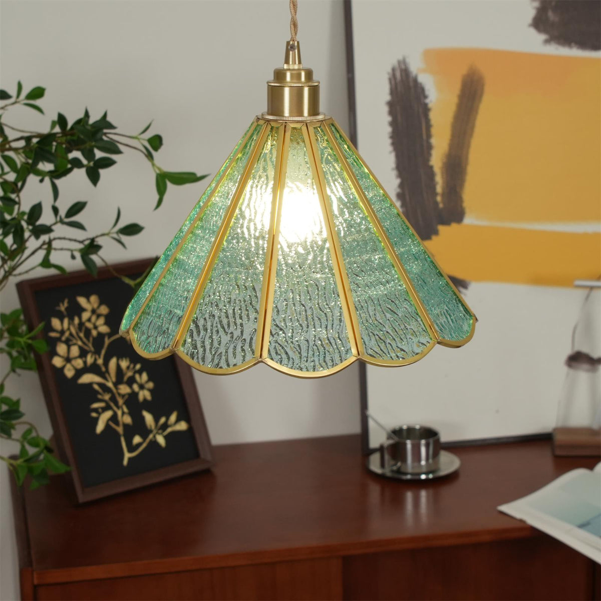 Leslie Glass Pendant Lamp — product view 26
