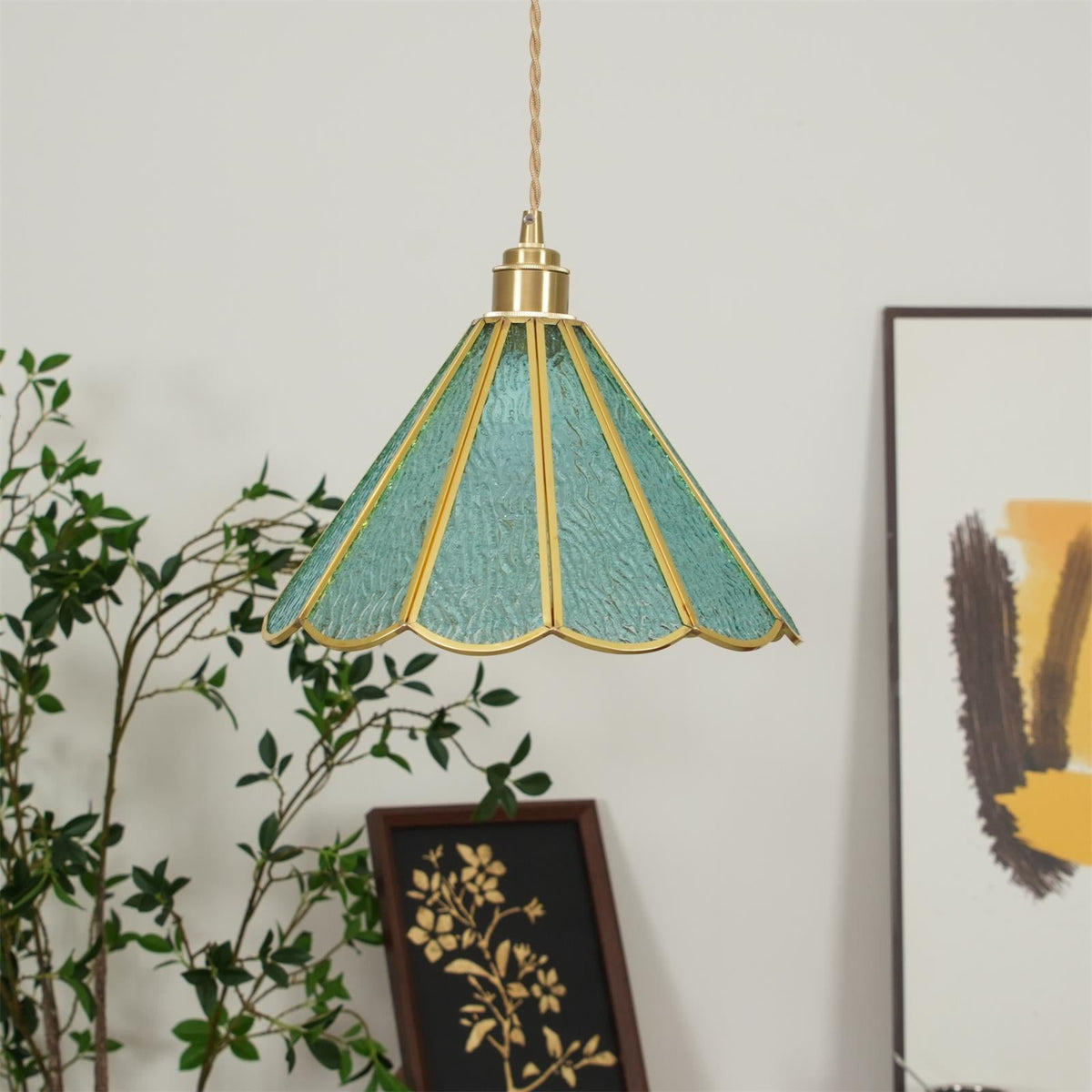 Leslie Glass Pendant Lamp — product view 28