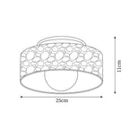 Brito Glass Ceiling Light — product view 5