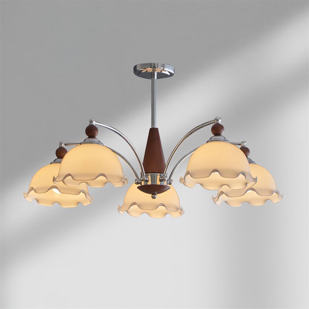 Claudia Flowers Glass Chandelier — product view 8