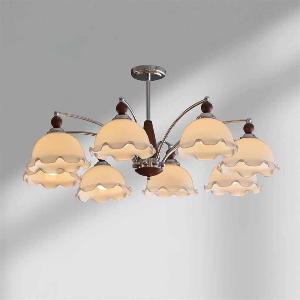 Claudia Flowers Glass Chandelier — product view 13