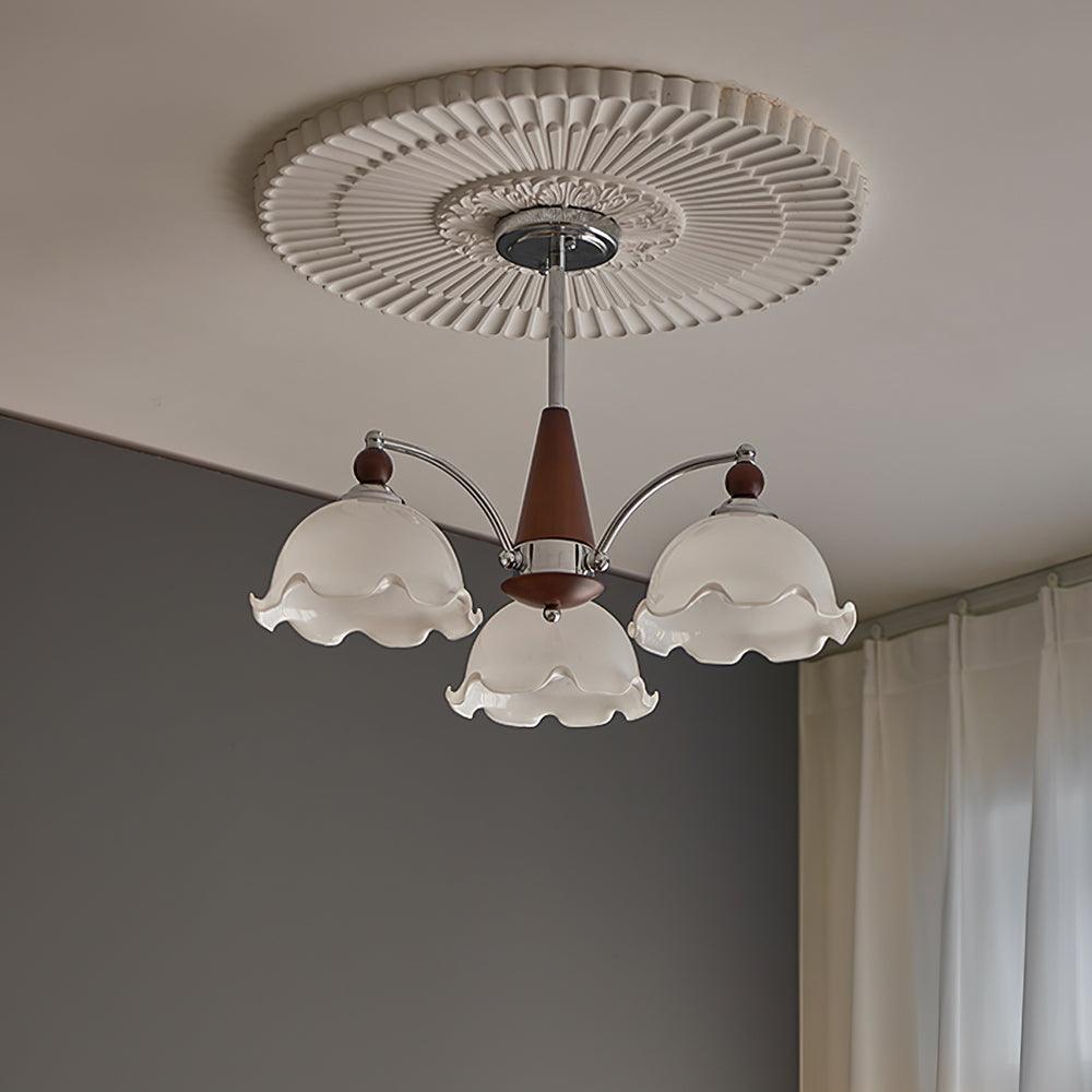 Claudia Flowers Glass Chandelier — product view 28