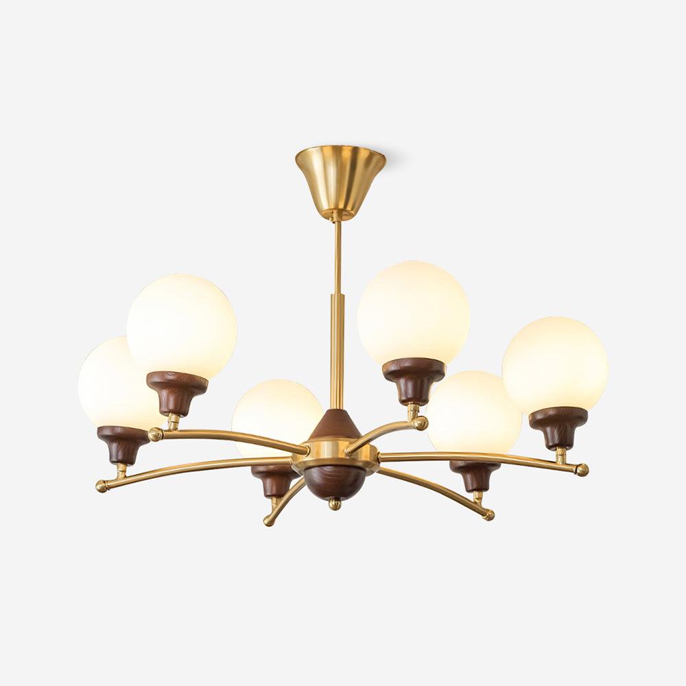 Sciolari Glass Chandelier — product view 1