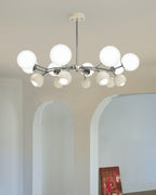 Modern Dome Glass Chandelier — product view 3