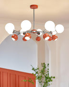 Modern Dome Glass Chandelier — product view 8