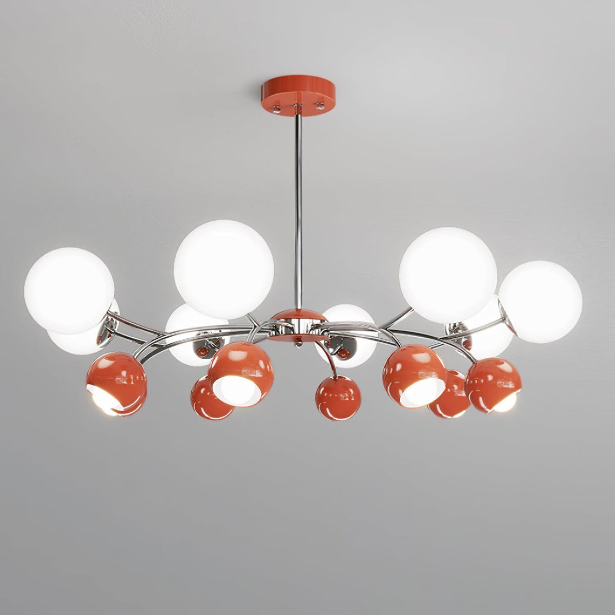 Modern Dome Glass Chandelier — product view 25